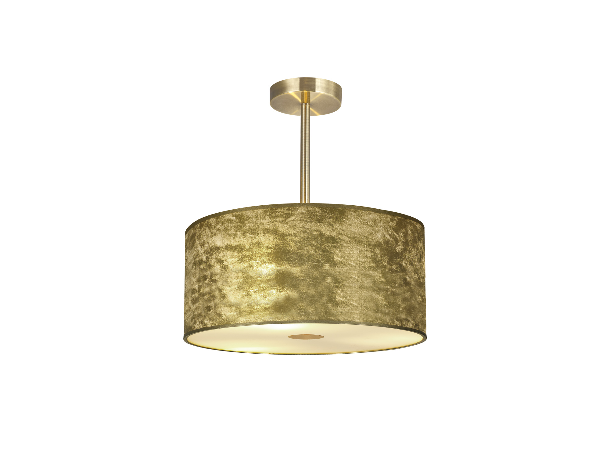 Baymont AB GL Ceiling Lights Deco Semi Flush Fittings